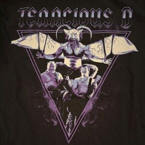 Graphic Tee - Black & Purple Men’s Shirt